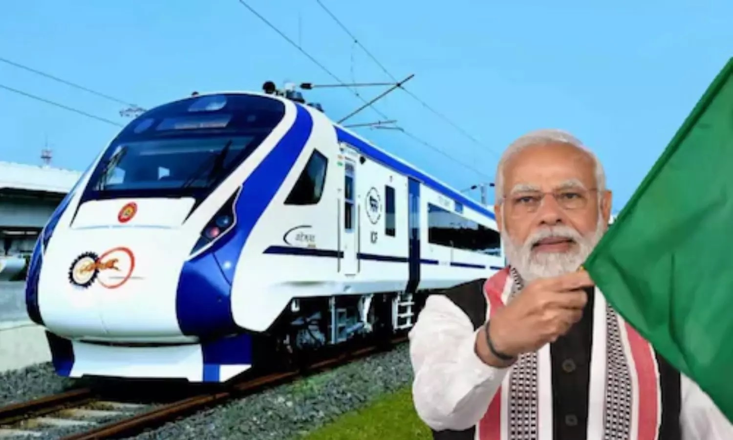 PM Modi ने तीन वंदे भारत ट्रेन को हरी झंडी दिखाई